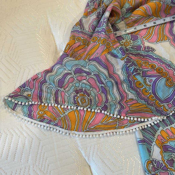 Trina Turk Large Off the Shoulder Blouse - Picture 6 of 7